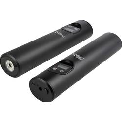 Technaxx TX-157, 4906, kompresor, 8 bar, úložný box / taška, digitální displej, vč. 1 akumulátoru, s pracovní lampou, automatické vypnutí, nabíjecí, 12 a 230 V