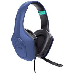 Trust GXT415B ZIROX Gaming Sluchátka Over Ear kabelová stereo modrá