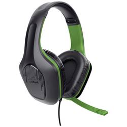 Trust GXT415X ZIROX XBox Gaming Sluchátka Over Ear kabelová stereo černá, zelená