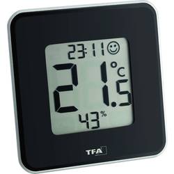 TFA Dostmann Style teploměr a vlhkoměr černá 30.5021.01