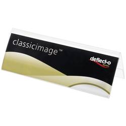 Deflecto 778901 štítek se jménem na stůl Classic Image® (d x š x v) 30 x 150 x 55 mm 1 ks