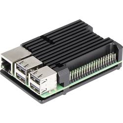 Joy-it ARMOR Case BLOCK SBC skříň Vhodné pro (vývojové sady): Raspberry Pi® včetně pasivního chladiče černá