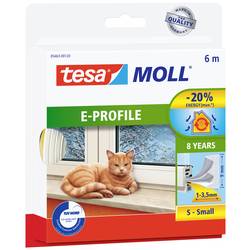 tesa E-PROFILE 05463-00120-00 těsnicí páska tesaMOLL® bílá (d x š) 6 m x 9 mm 1 ks