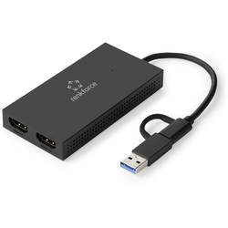 Renkforce USB-C® 5 Gb/s Vhodné pro značky (dokovací stanice pro notebook): Apple, Google, Microsoft RF-VDA-301