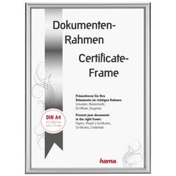Hama 00063770 vyměnitelný fotorámeček Formát papíru: A4 (š x v x h) 220 x 310 x 25 mm stříbrná