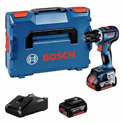 Bosch Professional GSR 18V-90 C 06019K6004 aku vrtací šroubovák 18 V 4.0 Ah Li-Ion akumulátor 2 akumulátory, vč. nabíječky, kufřík