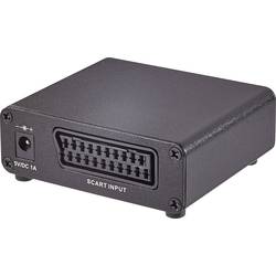 SpeaKa Professional AV konvertor SP-SC/HD-02 [SCART - HDMI, jack] 1920 x 1080 Pixel