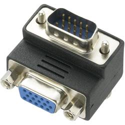 Renkforce RF-4261557 VGA adaptér [1x VGA zástrčka - 1x VGA zásuvka] černá