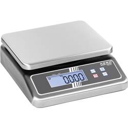 Kern FOB 10K-3NL stolní váha 15 kg, rozlišení 1 g, 2 g na baterii, přes napájecí zdroj do zásuvky, vícebarevná