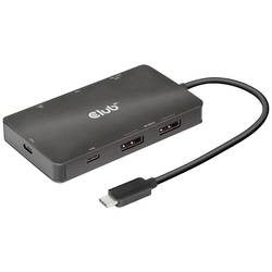 club3D CSV-1598 USB-C® (USB 3.1) Multiport hub černá