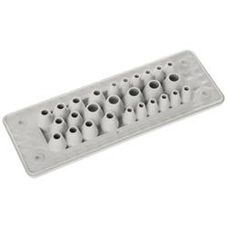 Trelleborg MH-24 F27-1 LIGHT GREY UL94 V-0 IP65 | TPE | Screw TPE, šedá, 1 ks