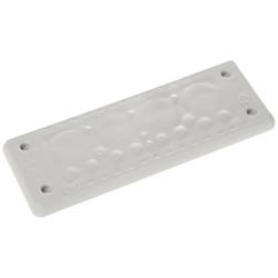 Trelleborg MH-24 F 19-1 LIGHT GREY UL94 V-0 IP65 | TPE | Screw Průchodková deska TPE, šedá, 1 ks