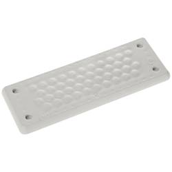 Trelleborg MH-24 F 42-1 LIGHT GREY UL94 V-0 IP65 | TPE | Screw Průchodková deska TPE, šedá, 1 ks