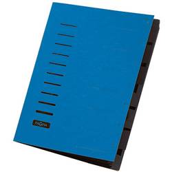 PAGNA Ordnungsmappe 1554277 organizační desky modrá DIN A4 karton prešpán Počet přihrádek: 7