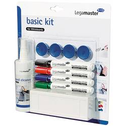 Legamaster Starterset Whiteboard Basic Kit 7-125100 popisovač na bílé tabule černá, modrá, červená, zelená vč. mazací houby, čistícího prostředku, magnetů 1