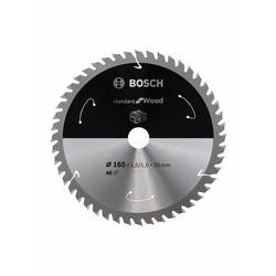 Bosch Accessories Bosch Power Tools 2608837687 tvrdokovový pilový kotouč 165 x 20 mm Počet zubů (na palec): 48 1 ks