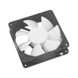 Cooltek Silent Fan 80 PC větrák s krytem černá, bílá (š x v x h) 80 x 80 x 25 mm