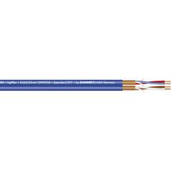 Sommer Cable 200-0552 mikrofonový kabel 2 x 2 x 0.22 mm² modrá metrové zboží