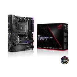 Asus ROG CROSSHAIR VIII IMPACT Základní deska Socket (PC) AMD AM4 Tvarový faktor Mini-DTX Čipová sada základní desky AMD® X570