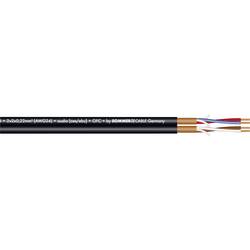 Sommer Cable 200-0551 mikrofonový kabel 2 x 2 x 0.22 mm² černá metrové zboží