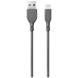 GP Batteries Nabíjecí kabel USB USB 2.0 USB-A zástrčka, Apple Lightning konektor 1.00 m šedá GPCBCl1NGYUSB160