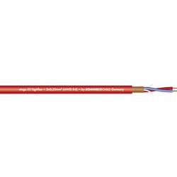 Sommer Cable 200-0003 mikrofonový kabel 2 x 0.22 mm² červená metrové zboží