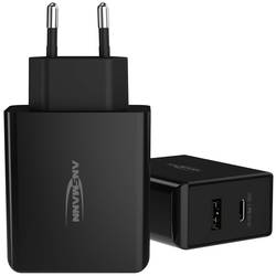 Ansmann Home Charger 254PD USB nabíječka, GaN, 1x USB A , 1x USB-C®, 65 W, Dodávka energie, černá