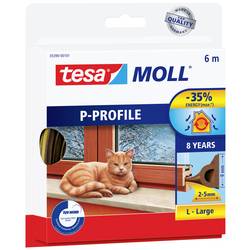 tesa P-PROFILE 05390-00101-00 těsnicí páska tesaMOLL® hnědá (d x š) 6 m x 9 mm 1 ks