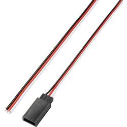 Reely servo kabel se zástrčkou 10 ks 30.00 cm 0.14 mm² plochý