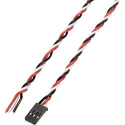 Reely servo kabel se zástrčkou [1x F zásuvka - 1x kabel s otevřenými konci] 30.00 cm 0.35 mm² kroucený
