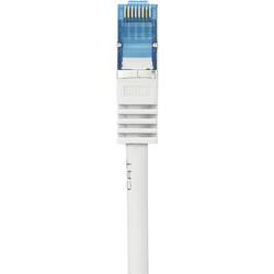 Renkforce RF-4145292 RJ45 síťové kabely, propojovací kabely CAT 6A S/FTP 10.00 m šedá s ochranou, samozhášecí 1 ks