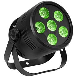 Eurolite Silent Par 6 QCL Floor LED PAR reflektor Počet LED: 8 8 W černá