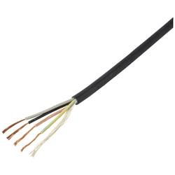 TRU COMPONENTS TC-11594944 kabel s gumovou izolací H07RN-F 4 x 1.5 mm² černá metrové zboží