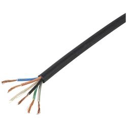 TRU COMPONENTS TC-11594948 kabel s gumovou izolací H07RN-F 5 x 1.5 mm² černá metrové zboží