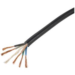 TRU COMPONENTS TC-11594956 kabel s gumovou izolací H07RN-F 5 x 4 mm² černá metrové zboží