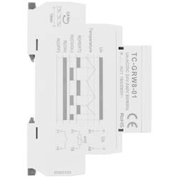 TRU COMPONENTS TC-GRW8-01 termostat NTC -15 do 45 °C relé 16 A (d x š x v) 90 x 18 x 64 mm