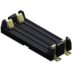 Keystone Electronics 1012 bateriový držák 2x AA povrchová montáž SMD (d x š x v) 69 x 30 x 15 mm