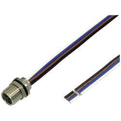BKL Electronic Vestavná zásuvka pro čidlo/aktuátor, 2701009, piny: 3, 0.2 m, 1 ks