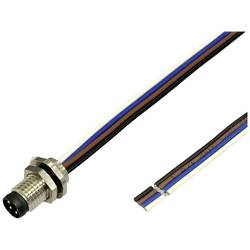 BKL Electronic Vestavná zástrčka pro čidlo/aktuátor, 2701004, piny: 4, 0.2 m, 1 ks