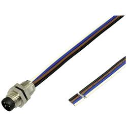 BKL Electronic Vestavná zástrčka pro čidlo/aktuátor, 2701000, piny: 3, 0.2 m, 1 ks