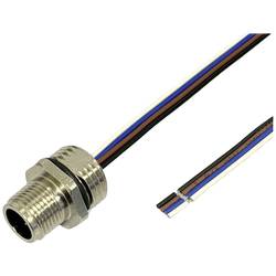 BKL Electronic Vestavná zástrčka pro čidlo/aktuátor, 2703002, piny: 4-May, 0.5 m, 1 ks