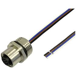 BKL Electronic Vestavná zásuvka pro čidlo/aktuátor, 2703006, piny: 3, 0.5 m, 1 ks