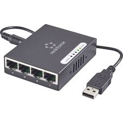 Renkforce RF-4270245 síťový switch 4 porty, 1 GBit/s, USB napájení