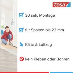 tesa 05418-00001-04 těsnicí páska tesaMOLL® černá (d x š) 0.95 m x 25 mm 1 ks