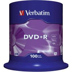 Verbatim 43551 DVD+R 4.7 GB 100 ks vřeteno