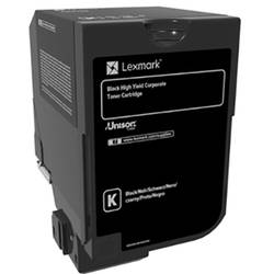 Lexmark toner 74C2HKE 74C2HKE originál černá 20000 Seiten