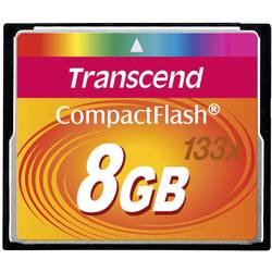 Transcend Standart 133x karta CF 8 GB