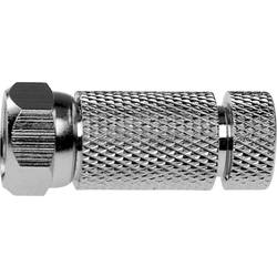 Axing CFS 89-01 F konektor S pryžovým těsněním Připojení kabelu: F zástrčka Průměr lanka: 6.8 mm 1 ks