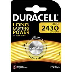 Duracell knoflíkový článek CR 2430 3 V 1 ks 285 mAh lithiová CR 2430