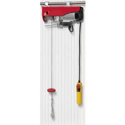 elektrický lanový kladkostroj TOOLCRAFT 1553741, 200 kg/400 kg, zdvih 18000 mm/9000 mm